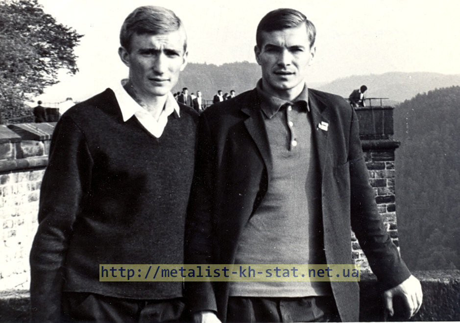 В.Аристов и А.Савченко в ГДР (Кенигштайн). 1967 год.